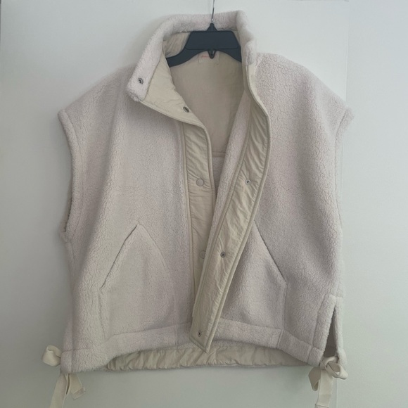 Free People Movement Scout It Out Fleece Vest - Birch Tree - Picture 5 of 9